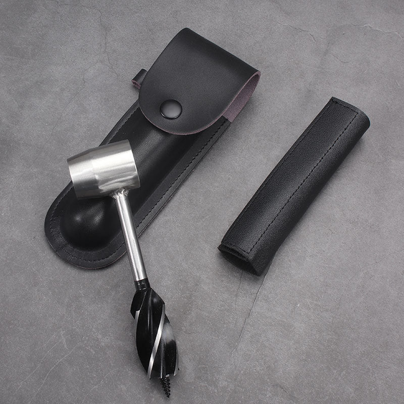 manual camping wood drill and auger tool