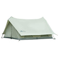 Water-resistant luxury family camping tent