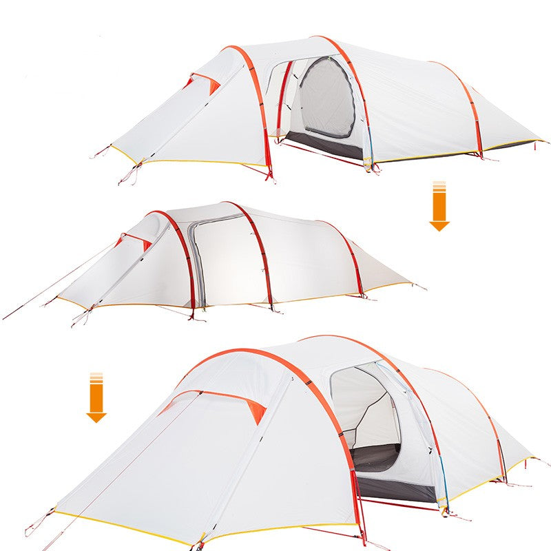 3-person backpacking tent with vestibule