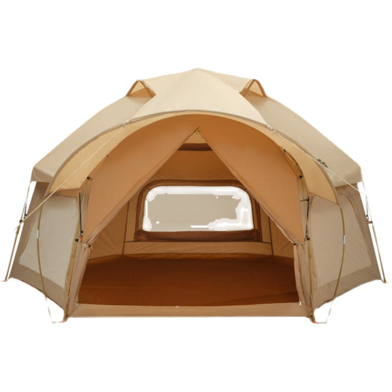 Portable canopy shelter for camping