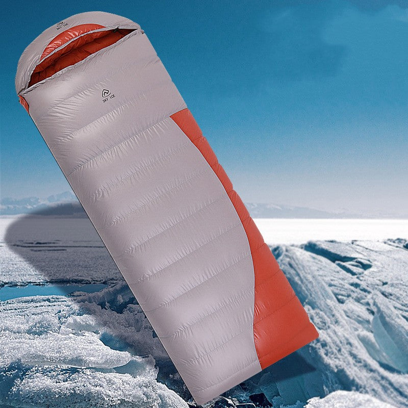 400T20D nylon goose down sleeping bag