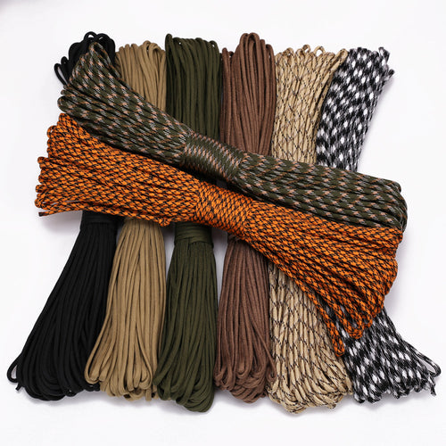 100ft 7-strand paracord for camping and outdoor use