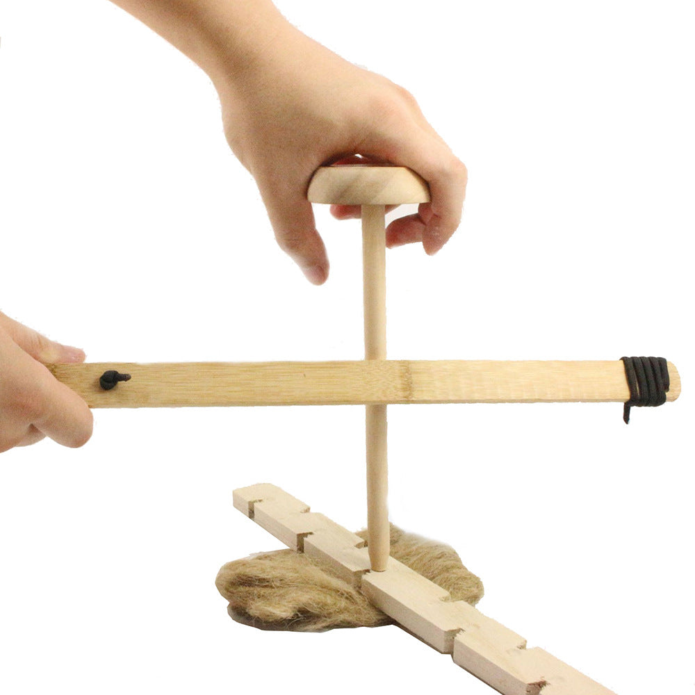 bow drill fire starter for outdoor skills practice