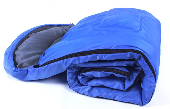 Blue cold weather sleeping Bag
