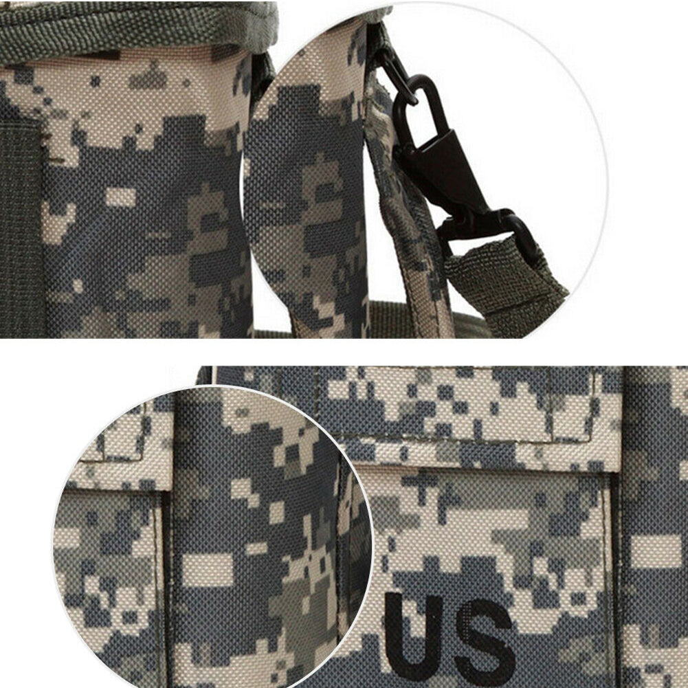 jungle camouflage hiking canteen