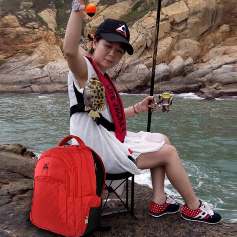 Lightweight outdoor backpack for camping and fishing