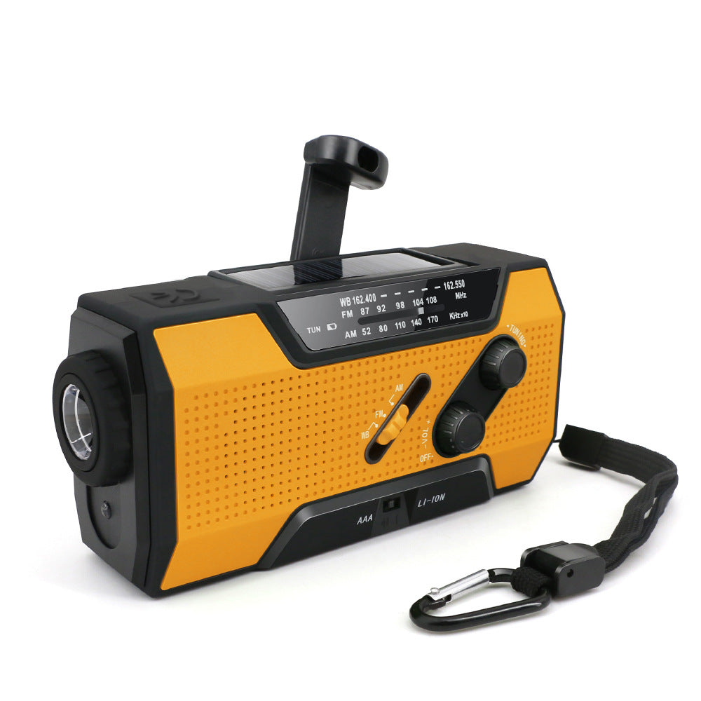 portable outdoor radio for campsite use