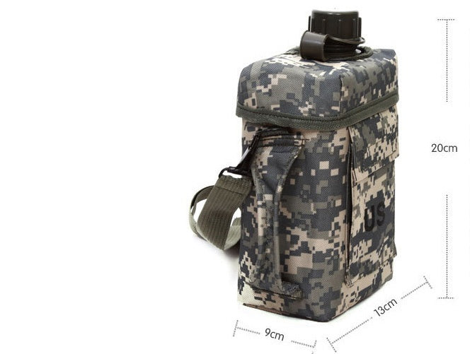 2L outdoor water container for hiking and camping