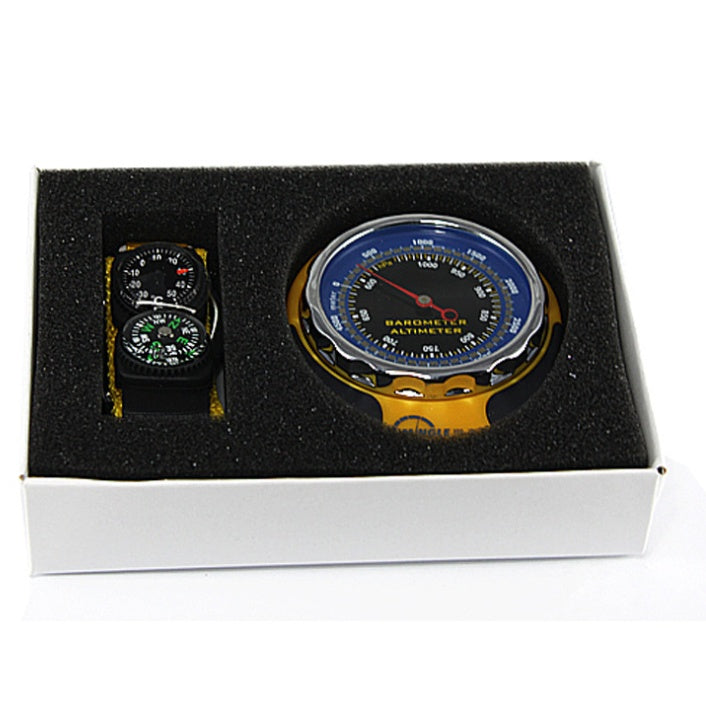 wilderness navigation compass with altimeter