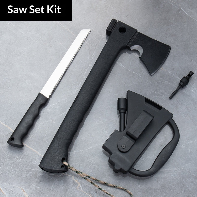 stainless steel camp axe for outdoor use