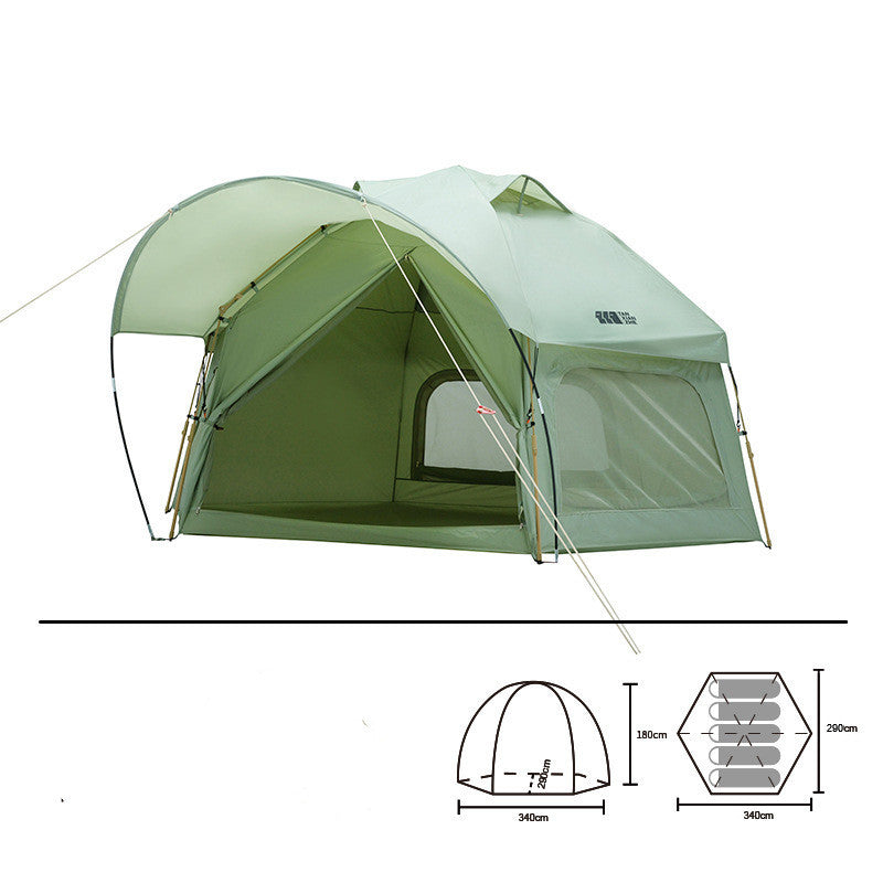 Camping canopy tent for outdoor adventures