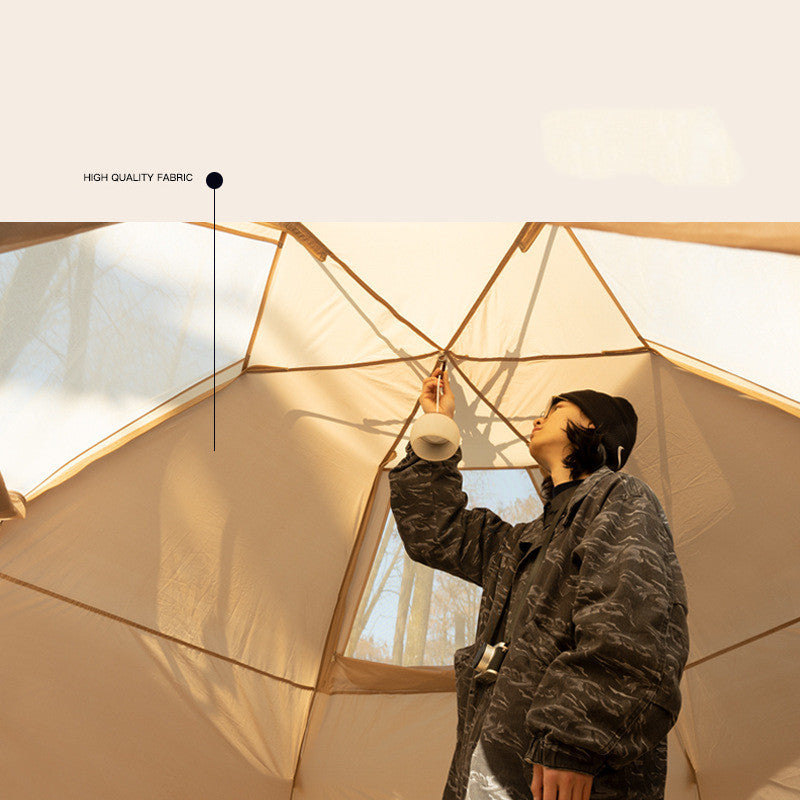 Camping canopy for family outdoor trips