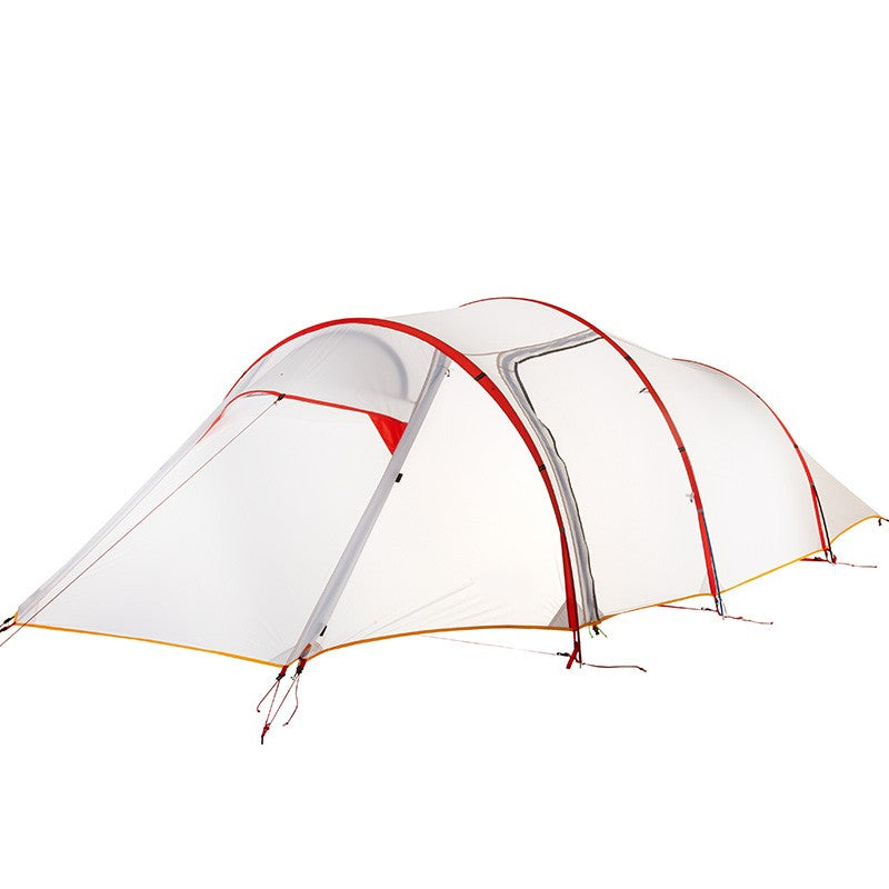 lightweight tunnel camping tent for three people