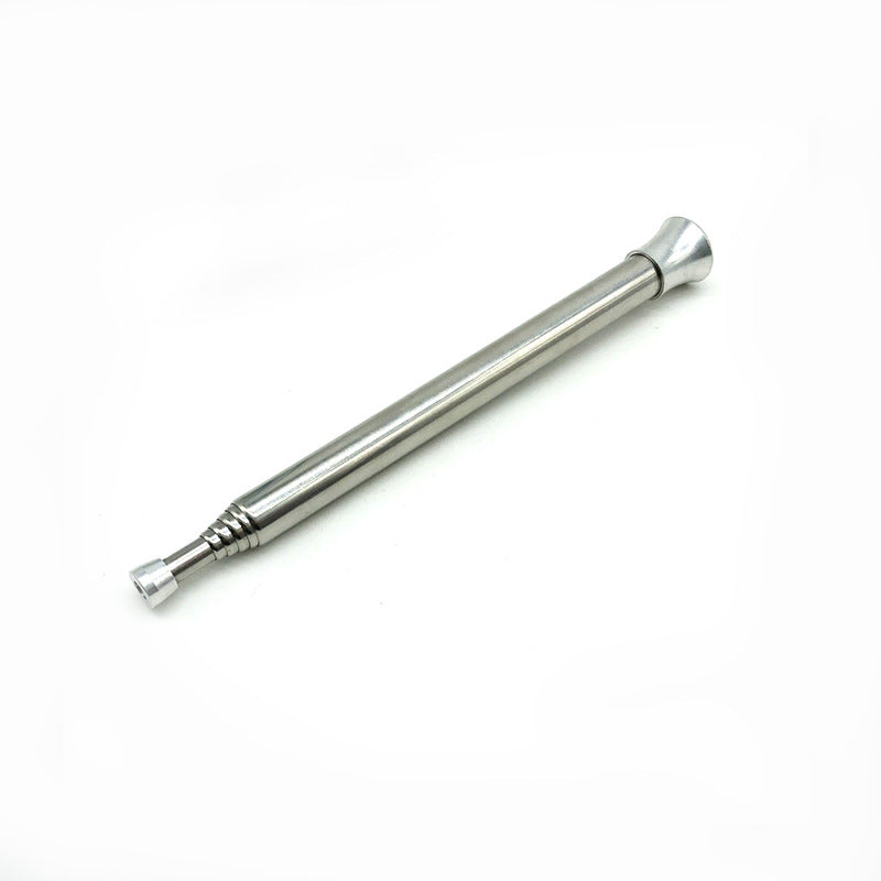 Stainless steel telescopic fire blower for camping