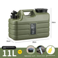 outdoor camping water reservoir with cover