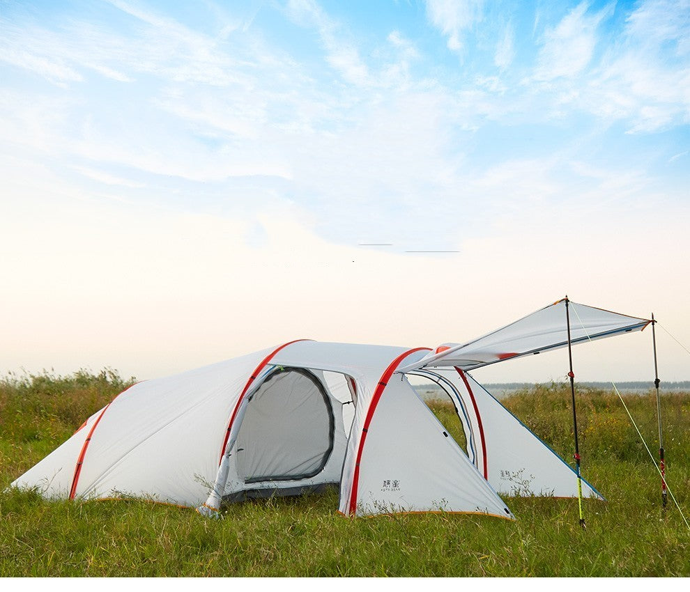 3-person lightweight vestibule camping tent