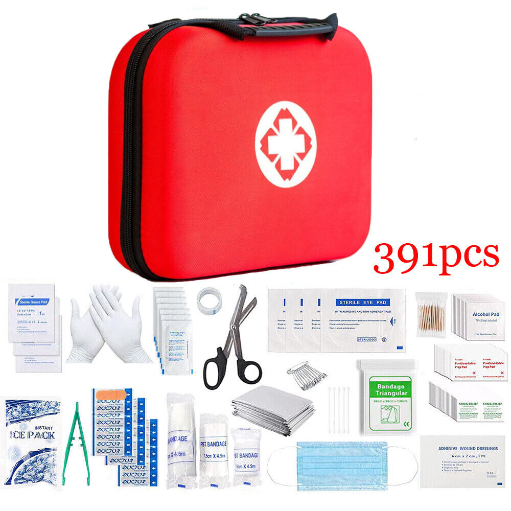 391-piece first aid and emergency kit