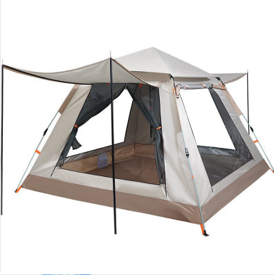 beige canopy camping tent