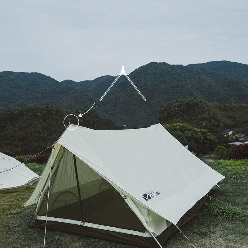 Luxury lightweight family camping tent